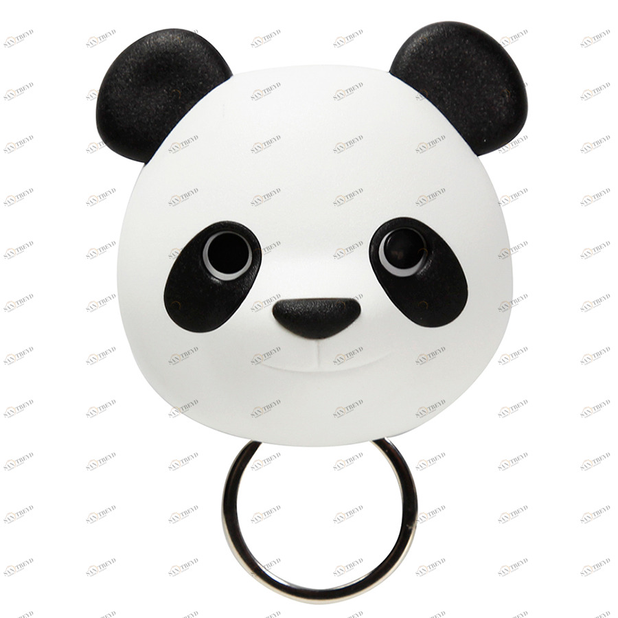 Держатель для ключей черно-белый Pandy QUALY  00-3894736 Белый;черный 