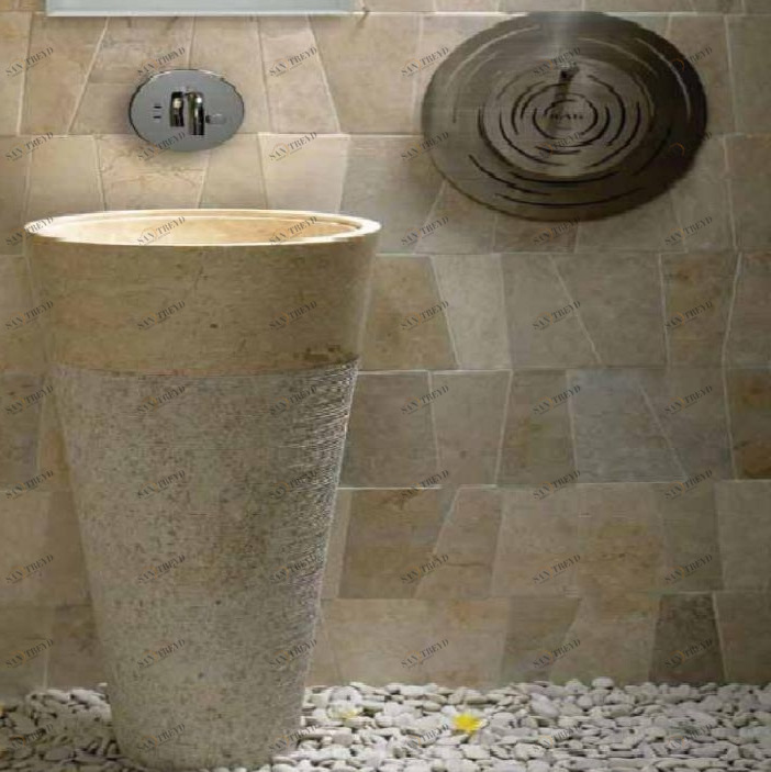 ZEN020 Накладная раковина на столешницу  круглая BATi BALi 