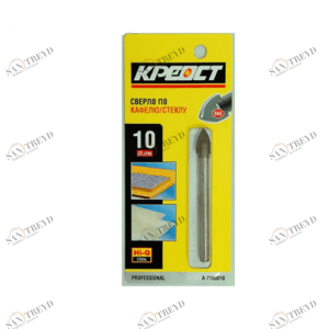 Сверло по стеклу и керамике 6мм 1/4 Креост 13000