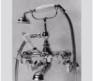 Devon&Devon Настенный смеситель для ванны с ручным душем Coventry