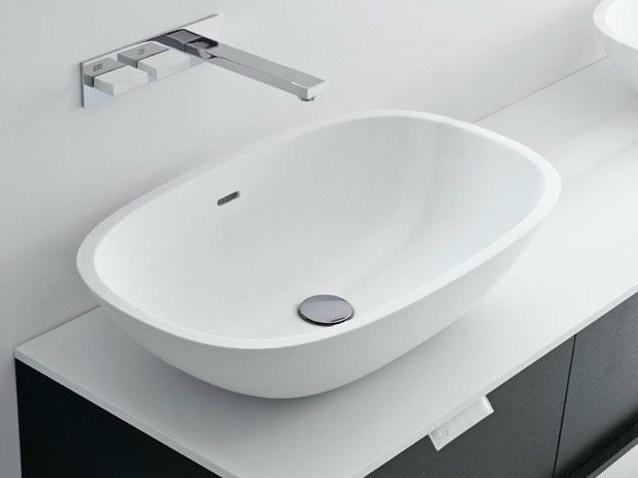 Накладная раковина на столешницу  овальная Falper Scoop sun-id-1387020 - Вид №1