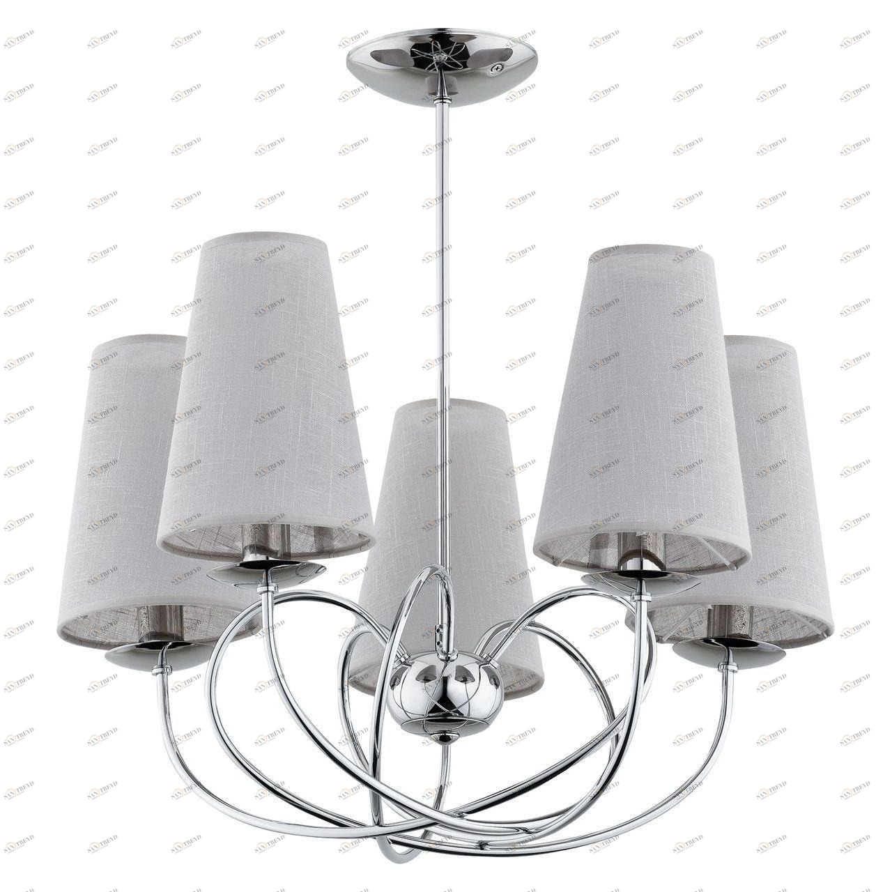 Подвесная люстра Alfa Rete 20445 ALFA ДИЗАЙНЕРСКИЕ, RETE 186318 Серый 