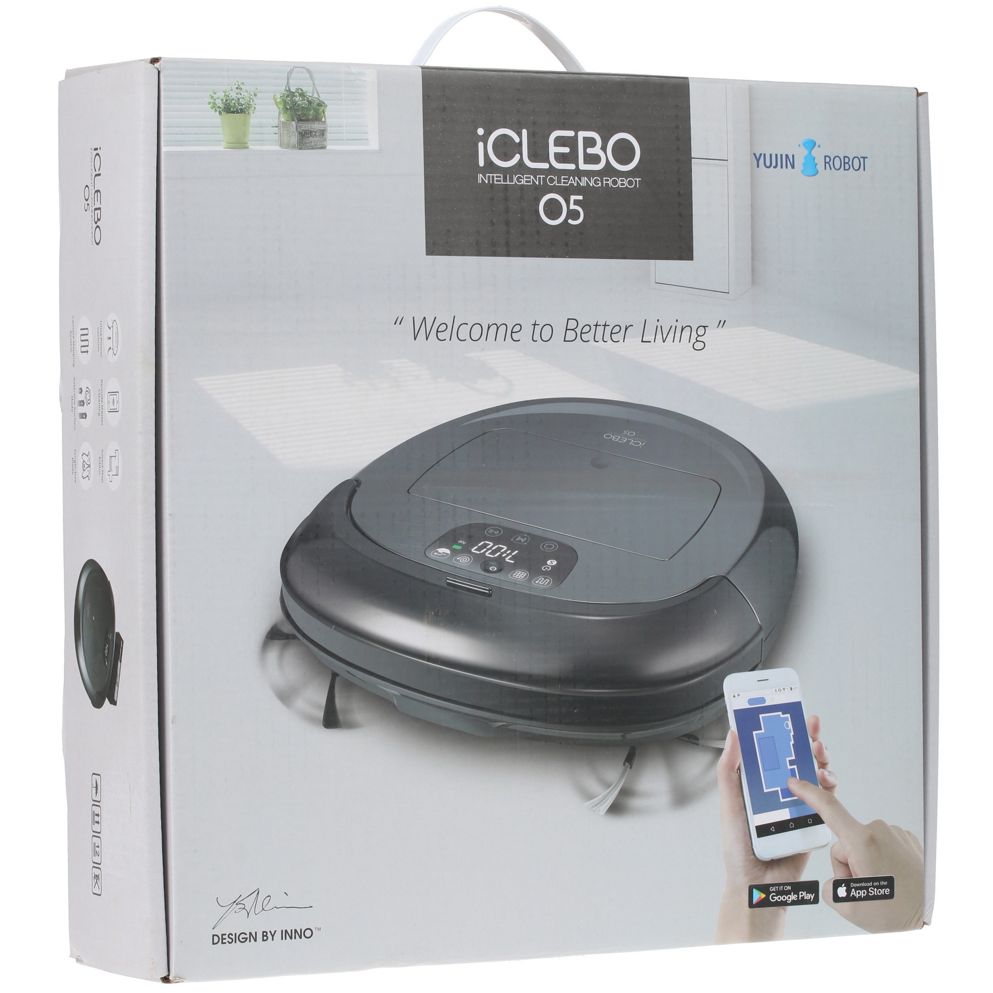 8165669 Робот-пылесос iCLEBO O5 WiFi черный STDN-0142515 - Вид №9