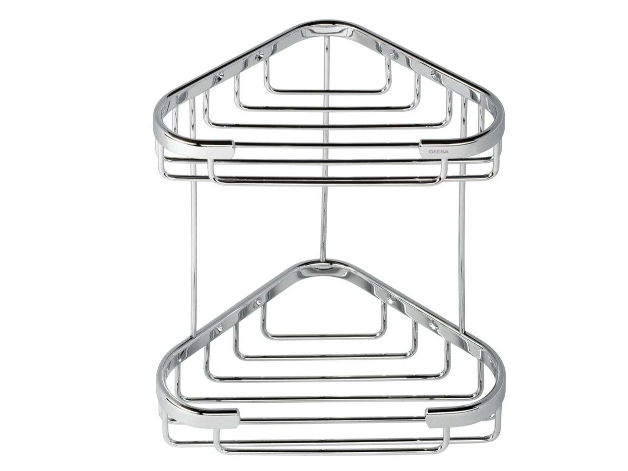 Металлическая двойная угловая мыльница для душа Geesa корзина ARCH-00137590 - Вид №2