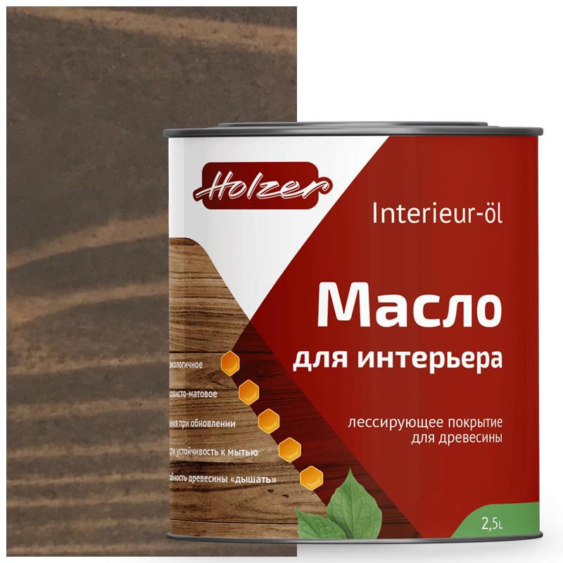 90407719 Масло для интерьера Mint25Drevesnydym цвет дымчатый 2.5 л STLM-0218169 HOLZER