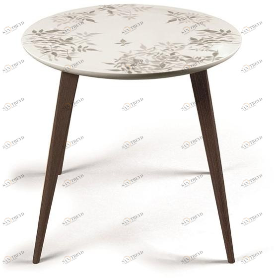 Lladró Круглый журнальный столик из фарфора Moment 01040234