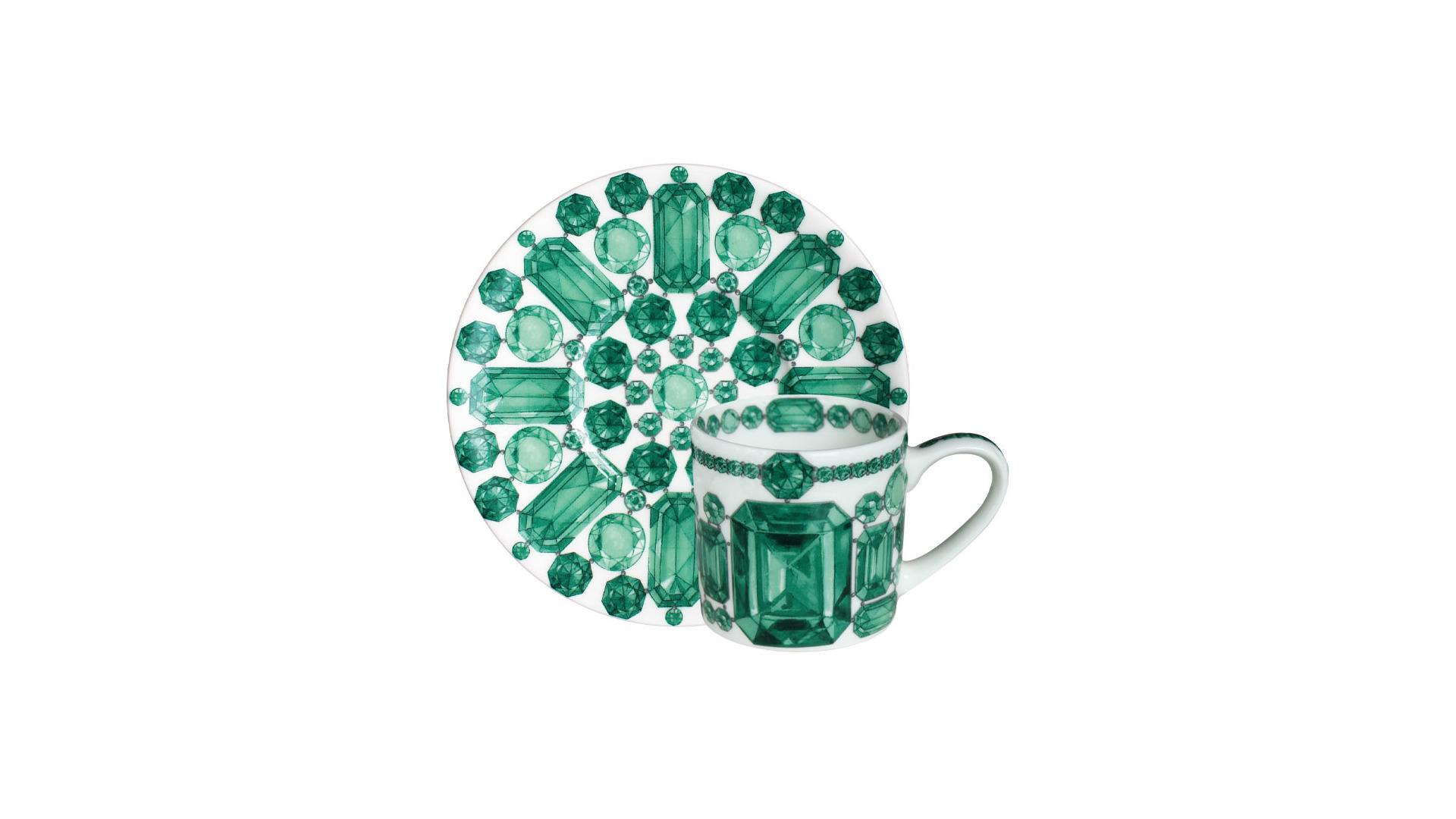 10662277 Taitu Чашка для эспрессо с блюдцем Taitu "Вечные ценности" 100мл Фарфор костяной  - Вид №1