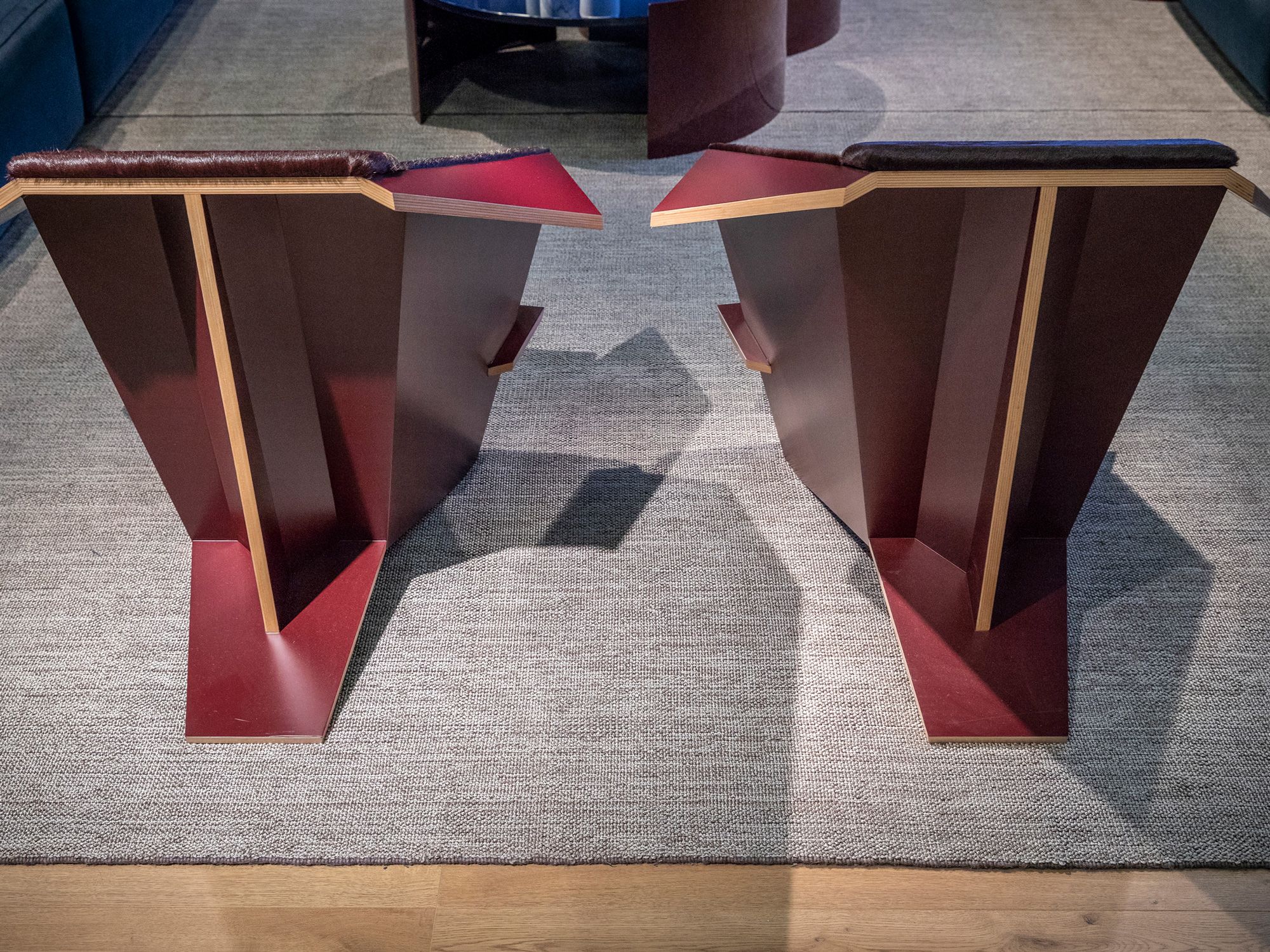 Ковер ручной работы из джута и полиэстера G.T.DESIGN канотье ARCH-00071637 - Вид №1