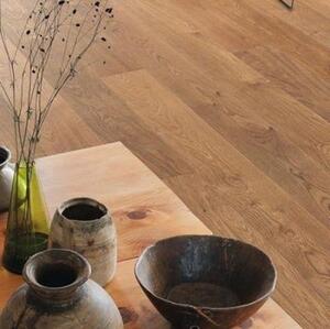 Паркетная доска Haro 4000 Series Top connect дымчатый Маркант Дуб Рустик с брашью (Текстурированная) 2200х173 мм.