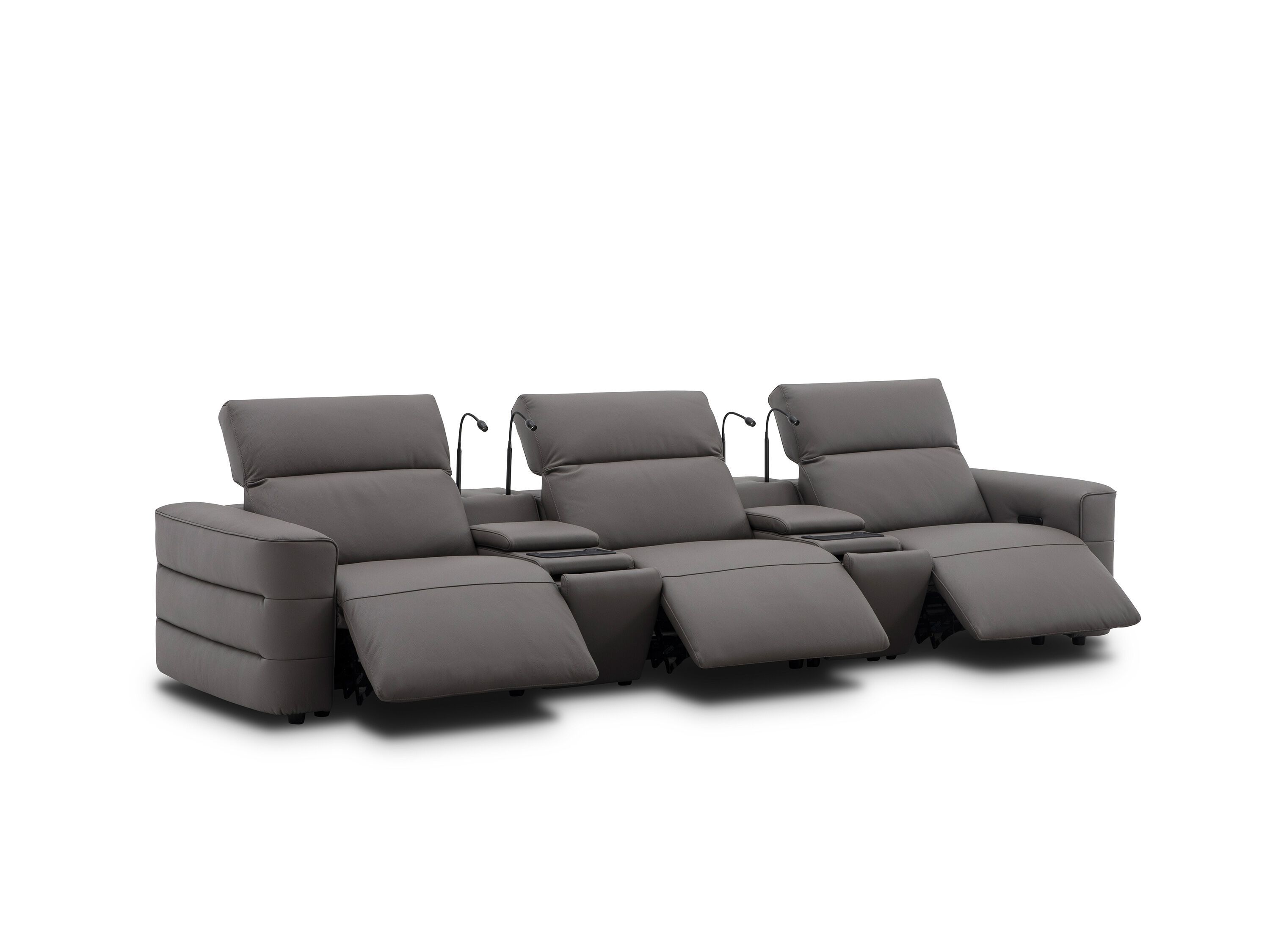 3-местный кожаный диван с откидной спинкой CAMPO DE' FIORI 5362 ARCH-00034478 - Вид №1