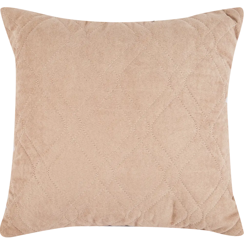 LINEN WAY Декоративная подушка 43x43 см в бежевых тонах 85295350 STLM-0060952