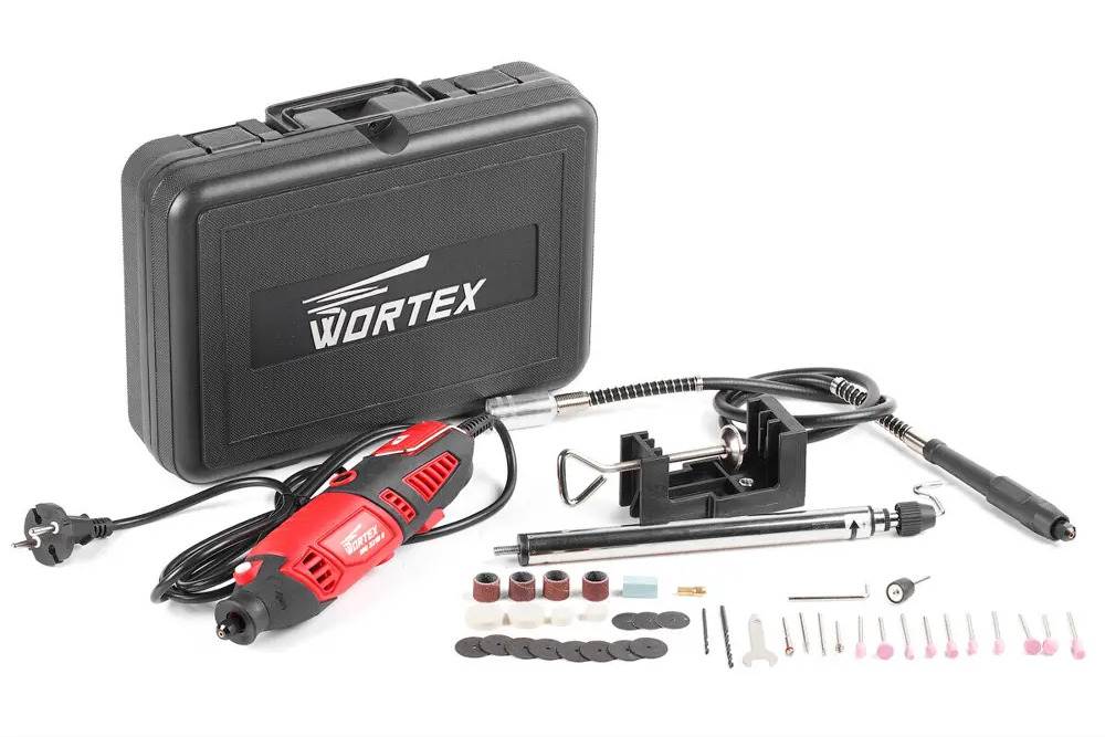 91684761 Гравер сетевой Wortex MG3218E11411, 180 Вт, 45 шт STLM-0847323