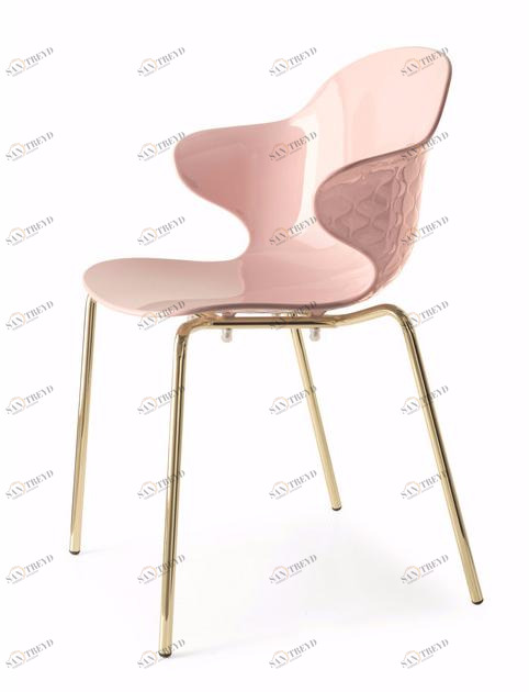 Calligaris Штабелируемый стул из поликарбоната с подлокотниками sun-id-1473142