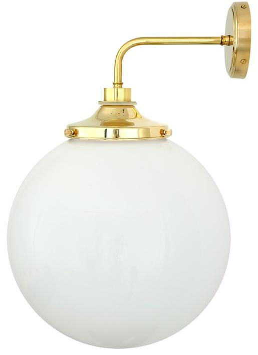 Mullan Lighting Настенный светильник из стекла прямого света для ванной Pelagia Mlbwl010  - Вид №1