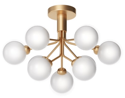 Nuura Потолочный светильник из дутого стекла Apiales sun-id-1363875 - Вид №3