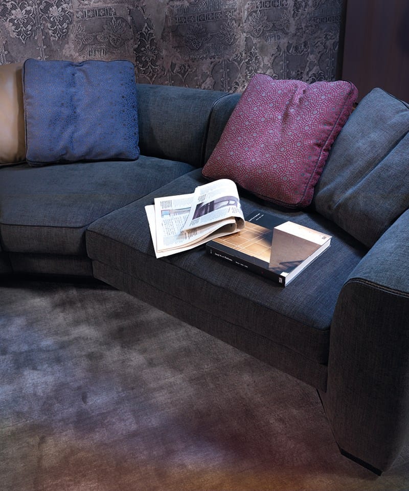 Изогнутый диван из ткани Borzalino Franklin ARCH-00033176 - Вид №7