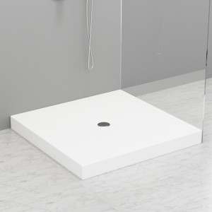 704802 Душевой поддон из акрила H9 белый в комплекте с сифоном, цвет Белая глазурь Kerasan DOCCIA Италия
