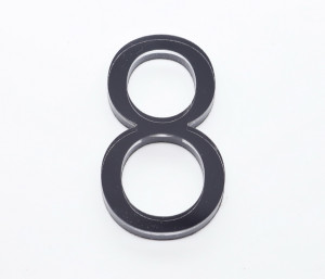90771074 Цифра 8 0.6х3.5см черный STLM-0376017 BRANTE