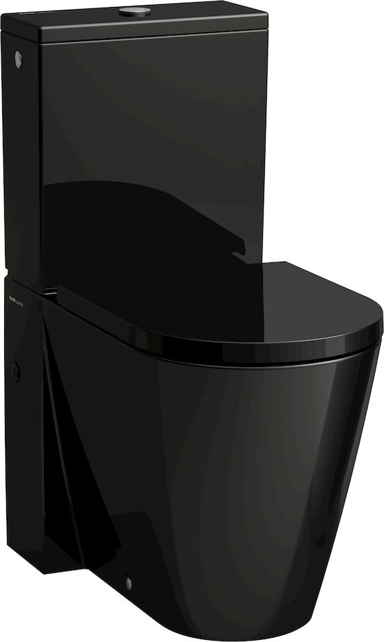 H8243374000001 Напольный унитаз, комбинированный, безободковый смыв Rimless LAUFEN PRO - Вид №1