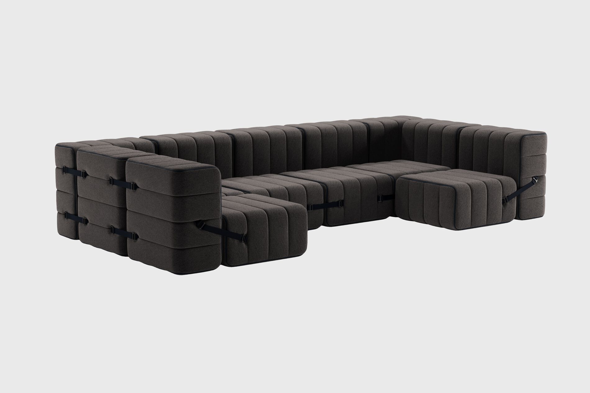 Модульный тканевый диван AMBIVALENZ Curt ARCH-00133274 - Вид №7