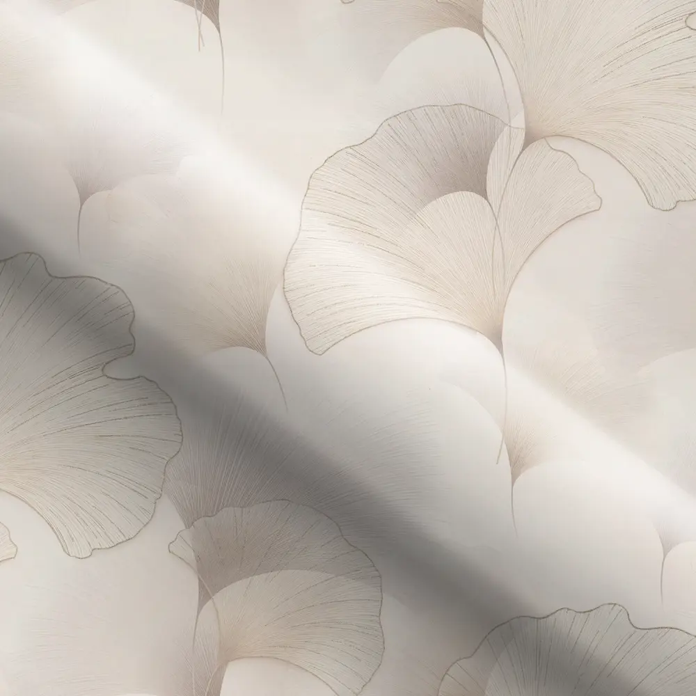 Обои флизелиновые Артекс Аллюр бежевые с цветочным узором 1.06 м 89440774 STLM-1580353 - Вид №2