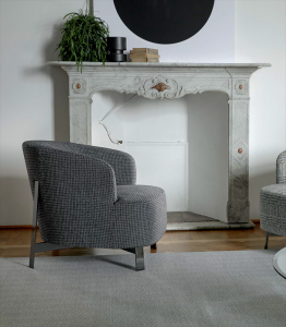 Кресло  PORADA COPINE steel