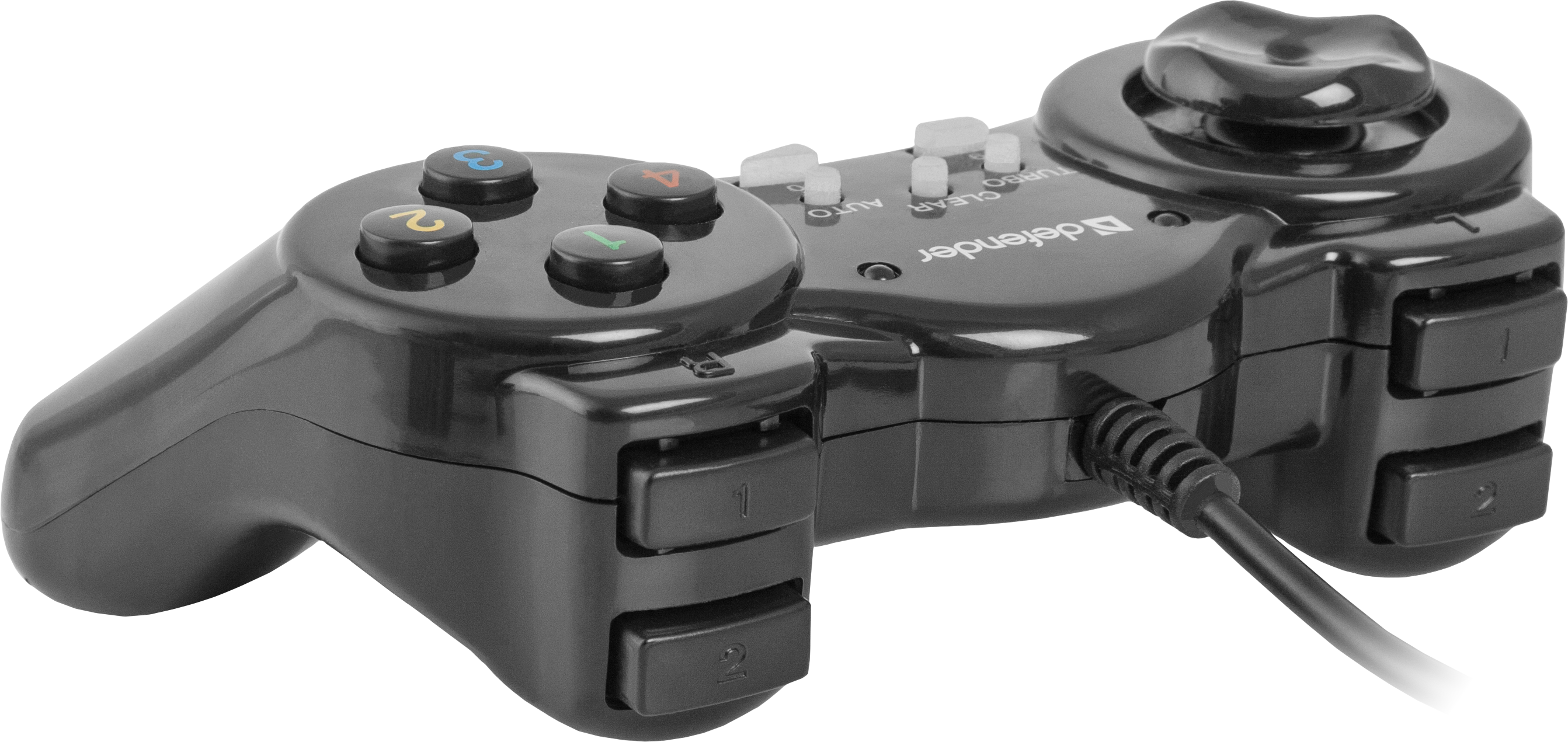 64249 проводной геймпад vortex usb, 13 кнопок Defender Santreyd  - Вид №1