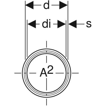 390.312.14.1 Труба Geberit Silent-PP с двумя раструбными муфтами Geberit  - Вид №3
