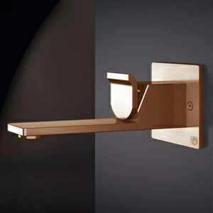 Смеситель для раковины OKAMI OKM18R розовое золото