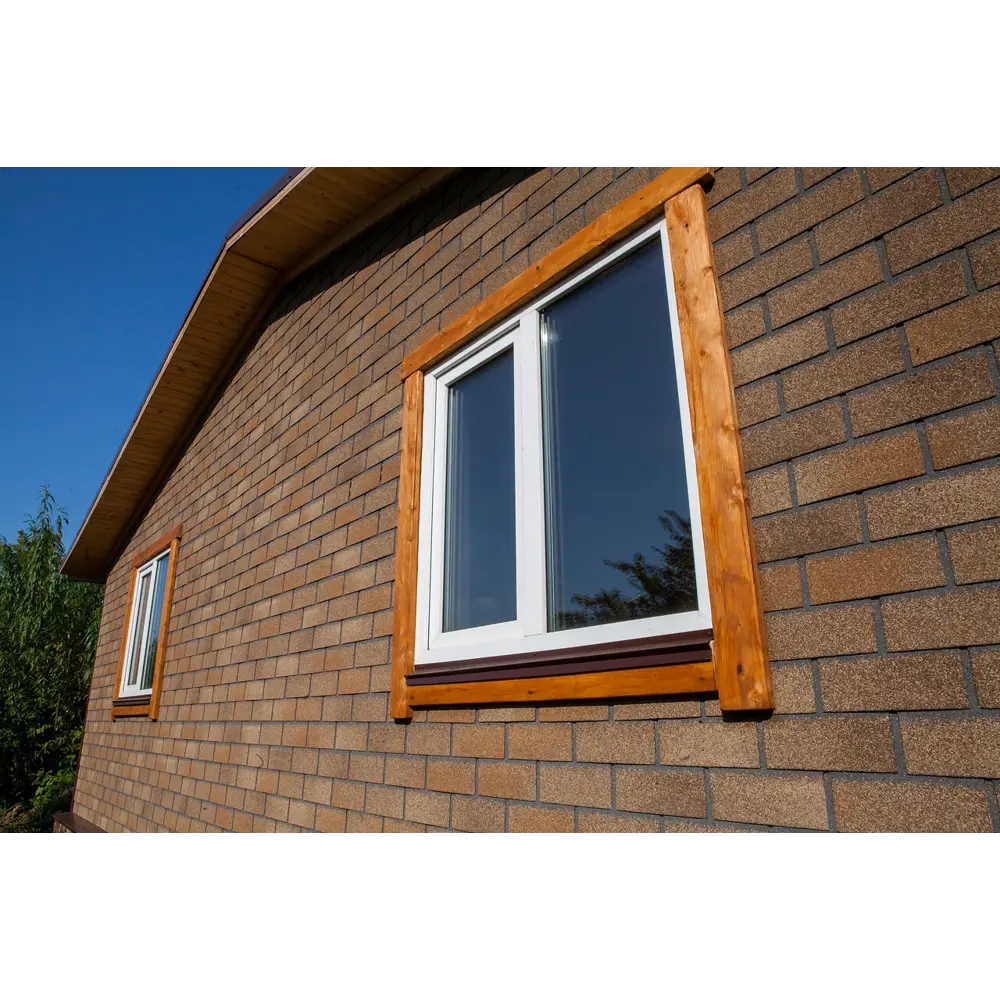 Фасадная плитка ТЕХНОНИКОЛЬ HAUBERK песчаный кирпич для облицовки 18734694 STLM-0012271 - Вид №8