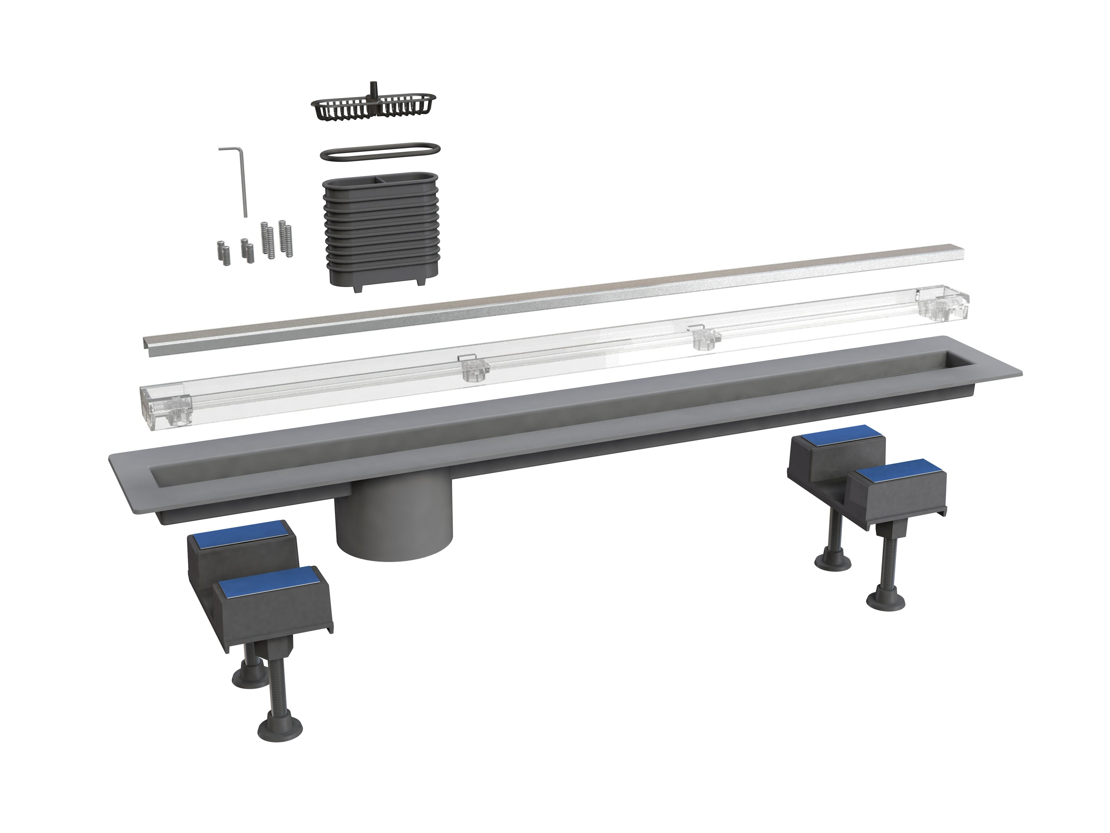 Слив для душа из нержавеющей стали Bonomini Canalissima ARCH-00097577 - Вид №1