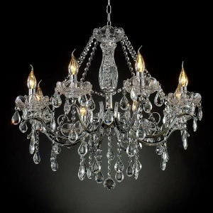 Подвесная люстра Eurosvet 3188/8 хром Strotskis EUROSVET ДИЗАЙНЕРСКИЕ 181418 Хром