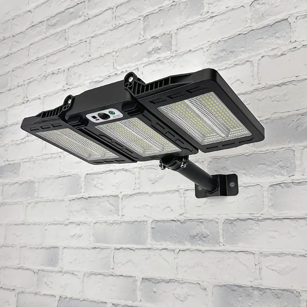 Светильник светодиодный уличный Duwi Solar LED PRO на солнечных батареях с ДУ 40Вт 6500К 750Лм IP65 датчик движения черный 86793639 STLM-2084474  - Вид №9