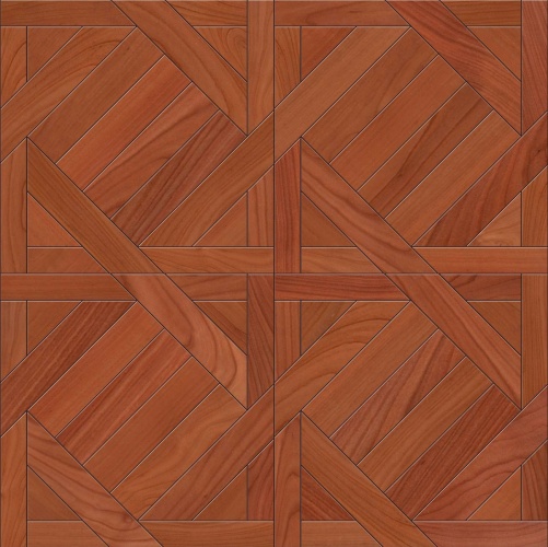 Модульный паркет Da Vinci Кьяра Черешня Натур (Гладкая) 626х626 мм 2600600084 - Вид №3