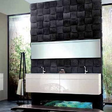 Композиция №2 Pli Collection комплект мебели для ванной комнаты Burgbad 42187 - Вид №3