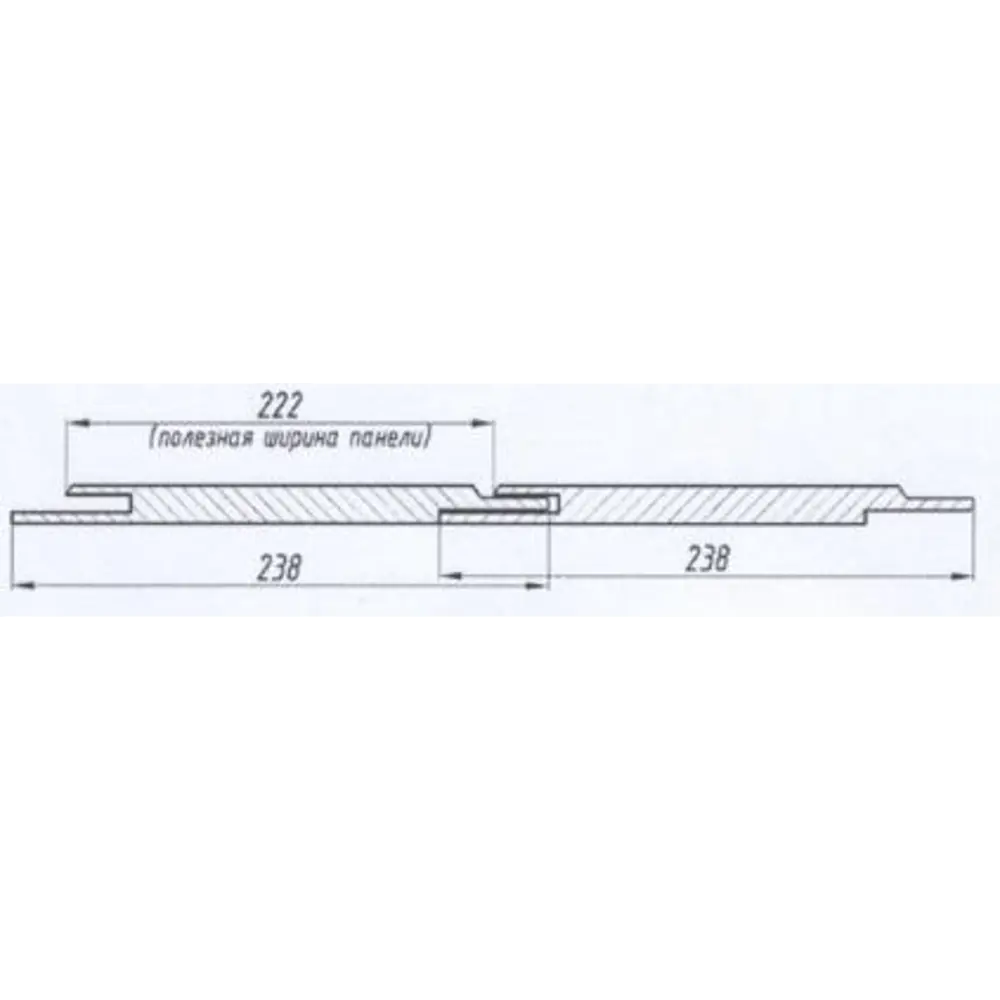 Santreyd Панель МДФ «Дуб Берген» для бесшовной отделки стен 82170384 STLM-0021040 - Вид №4