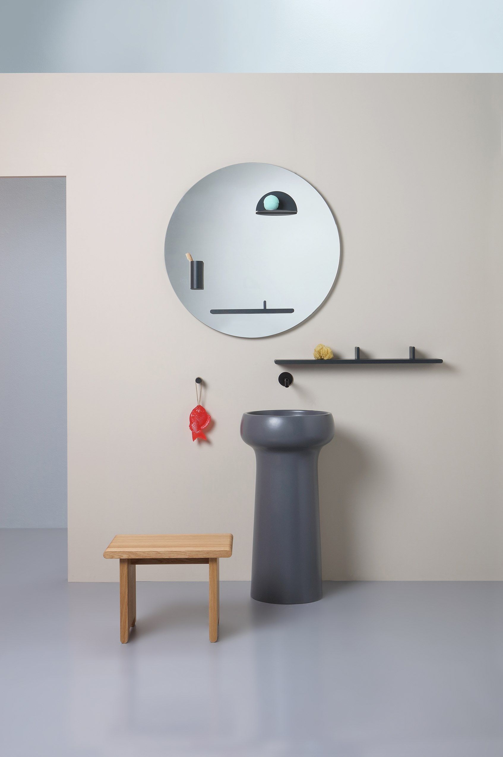 Полка из массива дерева Azzurra Ceramica Franky ARCH-00110725 - Вид №2