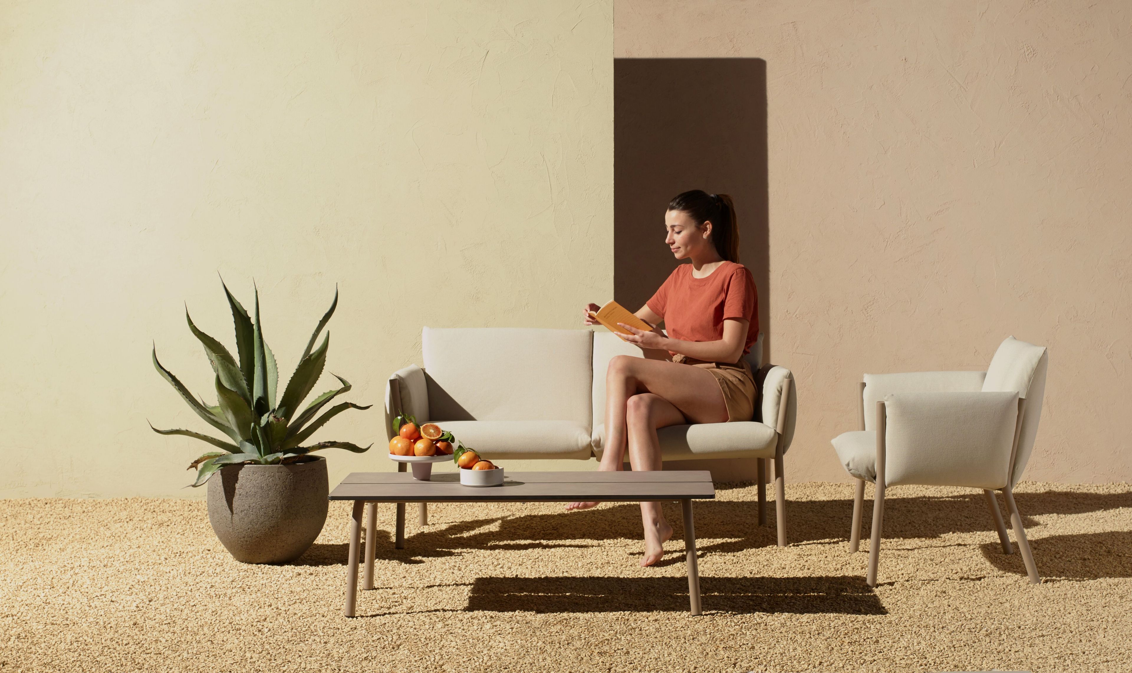 Ткань сад мягкий диван S-CAB Breeze ARCH-00125974 - Вид №12