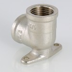 VTr.751.N.0004 Фитинг резьбовой – угольник с креплением (водорозетка) Valtec 1/2"  - Вид №5