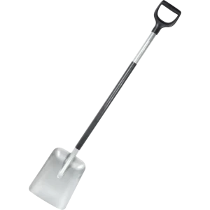 Лопата совковая Fiskars Solid Prof 129 см сталь, с черенком