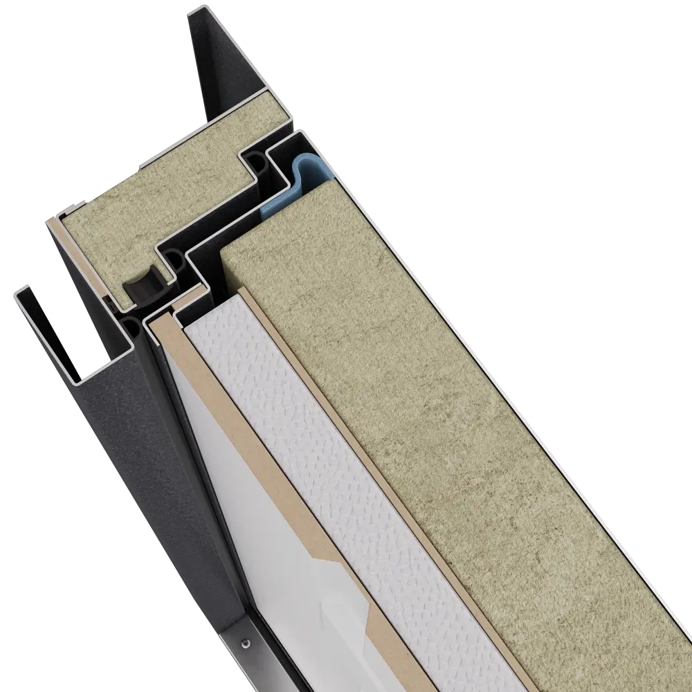 Дверь входная металлическая Termo Standart 96x205 см левая эмаль молоко 88967077 STLM-2203484 TOREX  - Вид №4