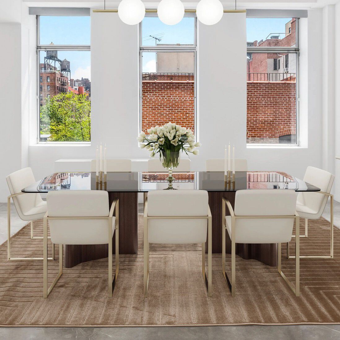 Прямоугольный однотонный ковер Ademi Essential ARCH-00064402 - Вид №3