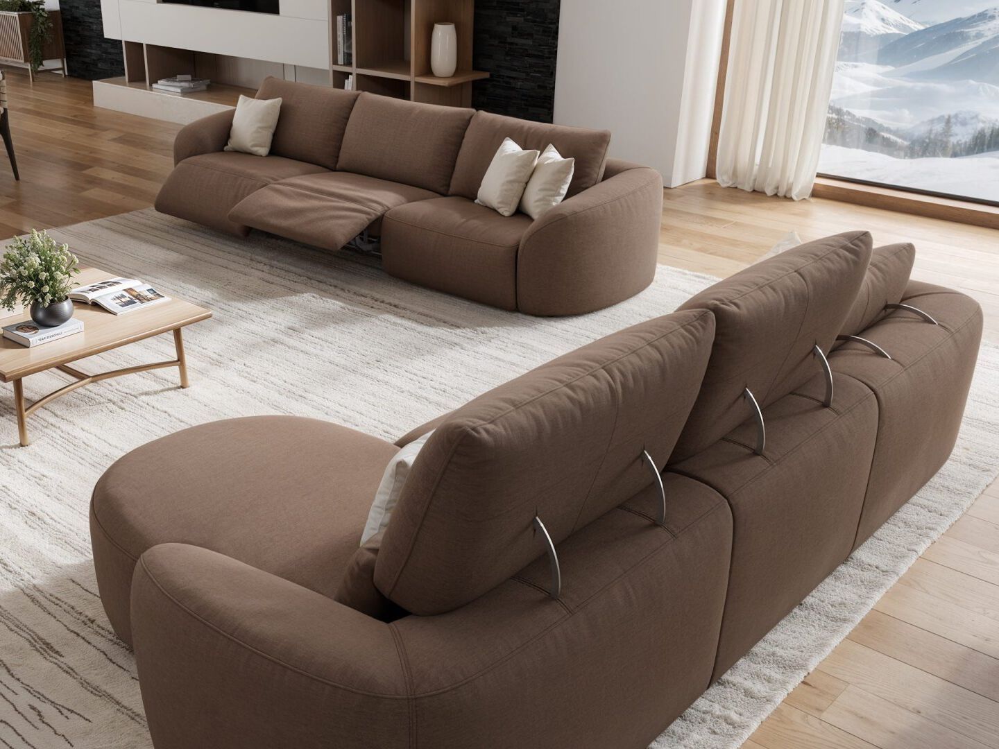 3-местный тканевый диван Sofanella Санкт-Мориц ARCH-00108112 - Вид №2