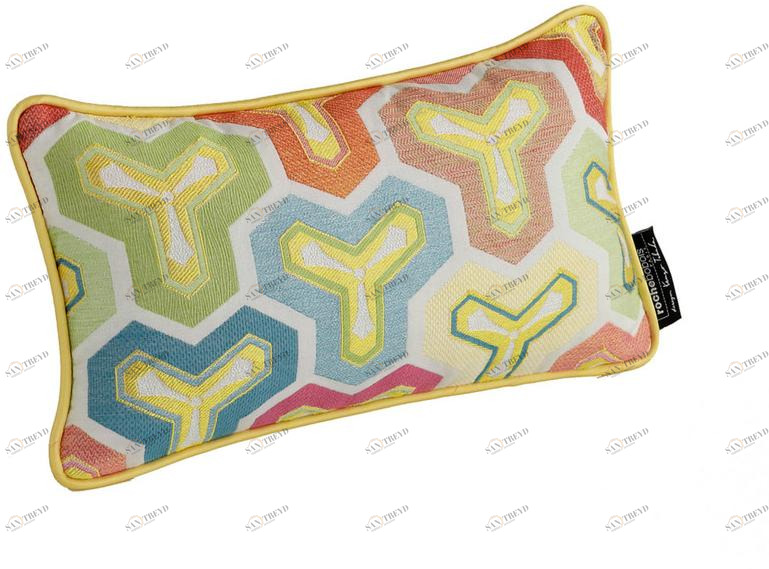 Roche Bobois Прямоугольная подушка со съемным чехлом из ткани sun-id-1426466