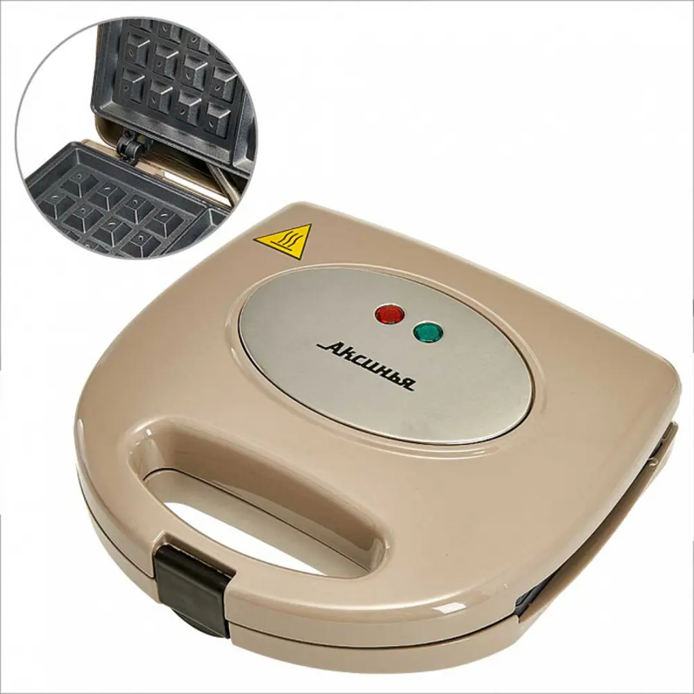 91697617 Вафельница Аксинья КС-5002 цвет бежевый STLM-0878637