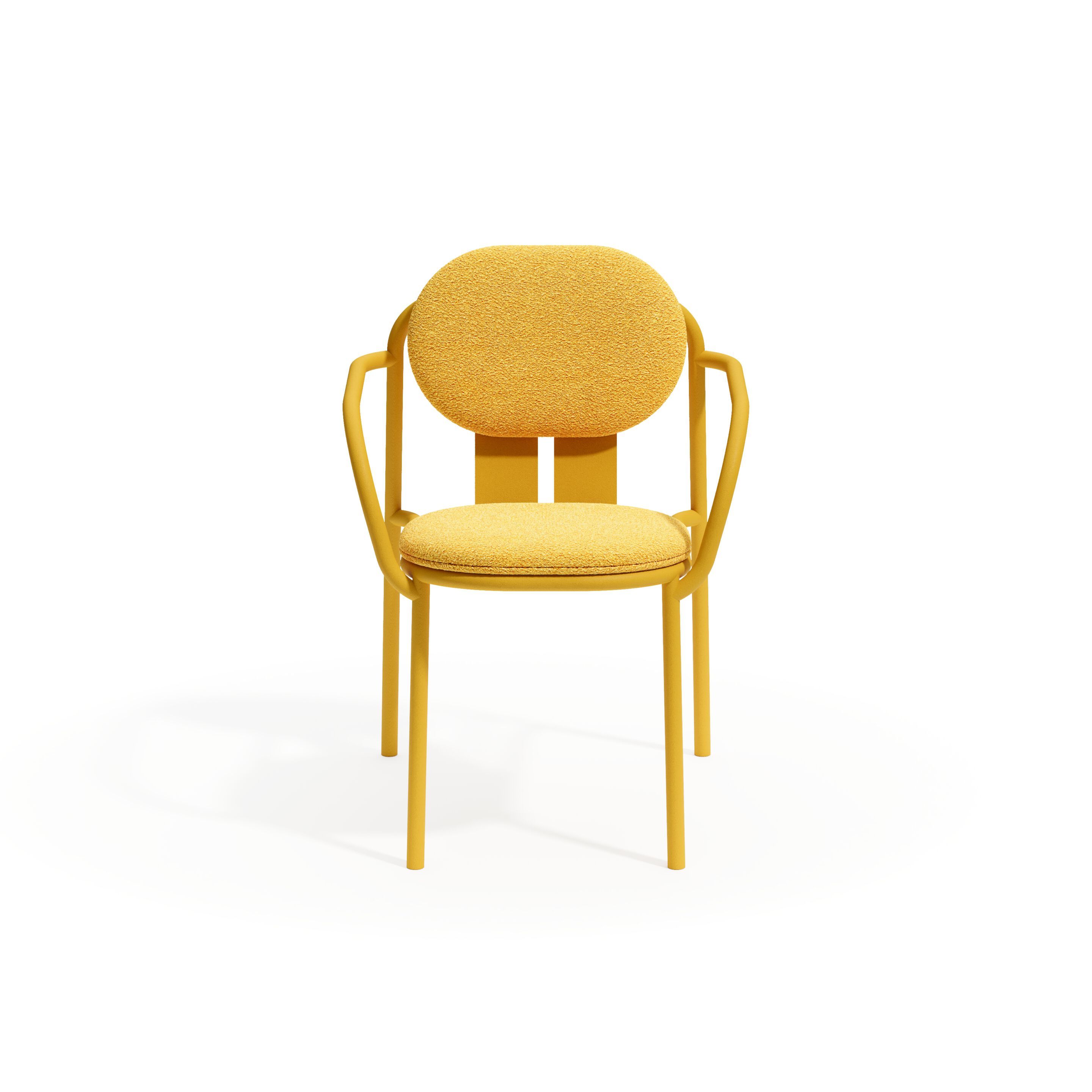 Алюминиевый и тканевый садовый стул с подлокотниками Joyf Desert ARCH-00022478 - Вид №8