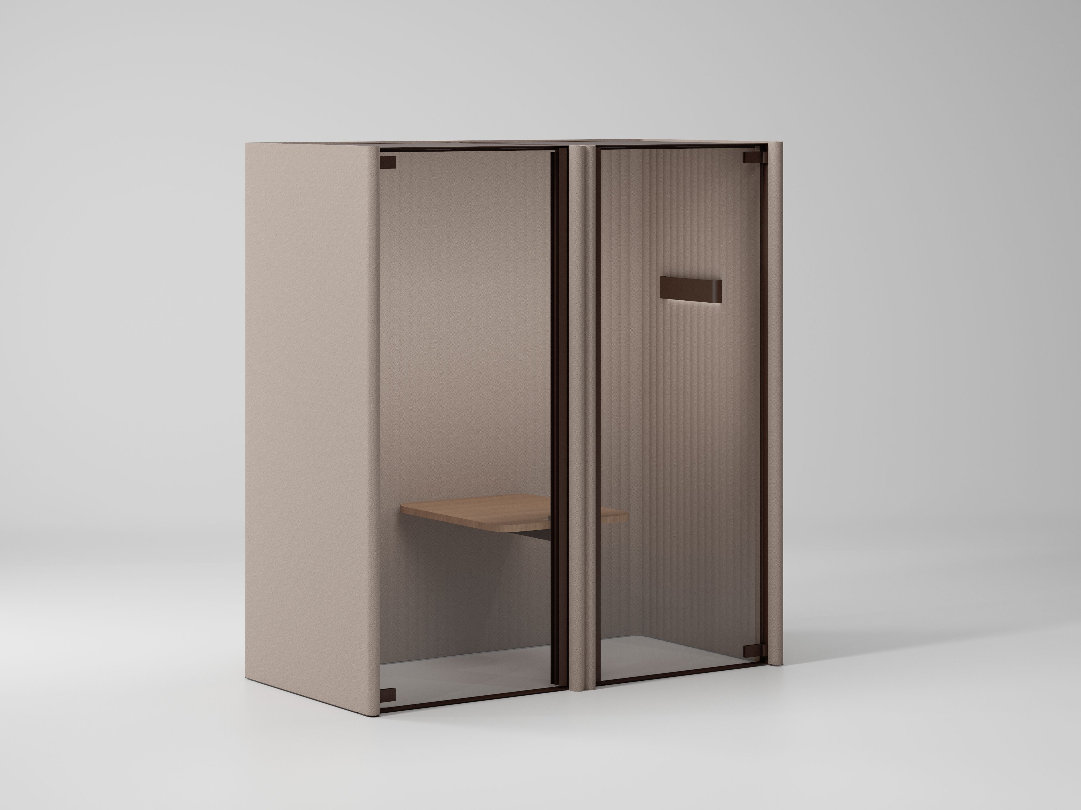 Акустическая офисная кабина со столом Kettal Pi ARCH-00025584