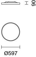 iGuzzini Встраиваемый потолочный светильник из метакрилата Isola sun-id-1455034 - Вид №4