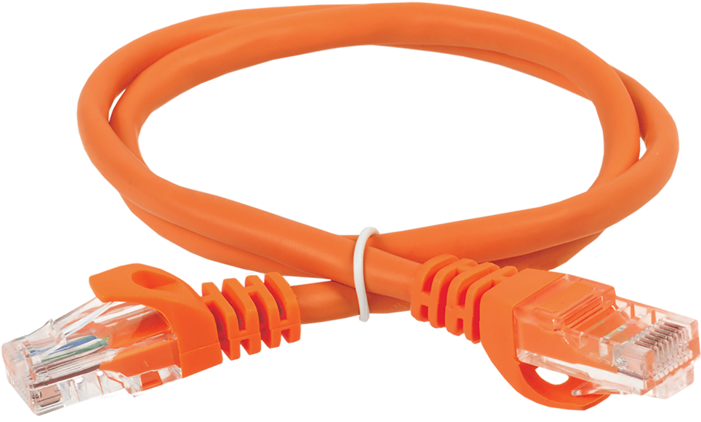 PC07-C5EUL-05M Коммутационный шнур кат. 5е utp lszh 0,5м оранжевый ITK Santreyd 