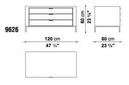 Maxalto Комод из дерева Titanes sun-id-1515774 - Вид №2